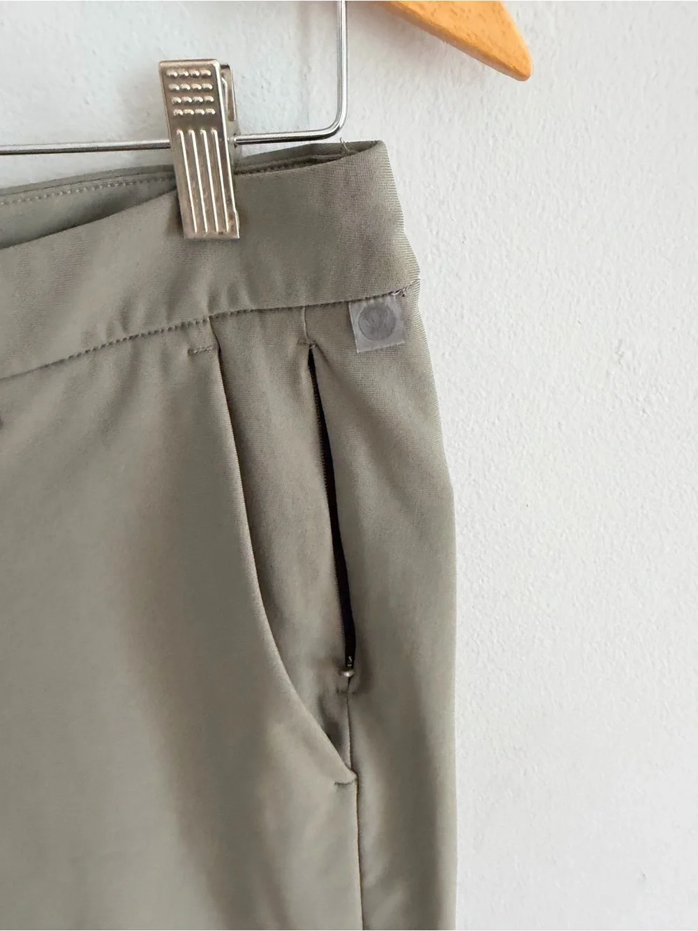 Lululemon Commission Pants Slim Warp Stream Light Army Green 30 X 37 (tall)